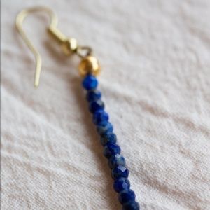 Consuelo Lapis Lazuli & 18k Gold Earrings